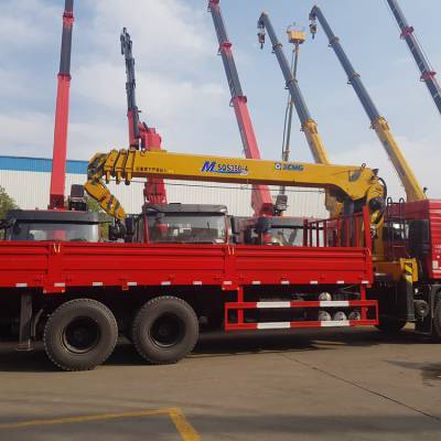 園林綠化行業(yè)用直臂隨車吊_陜汽徐工12噸隨車吊_德龍M3000隨車起重機(jī)制造商